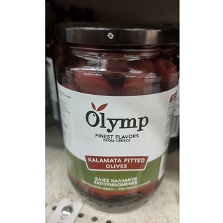 พร้อมส่ง !! โอลิม มะกอกดำ คาลามาต้า ไม่มีเมล็ด ขนาด 700 กรัม Olim Kalamata Black Olives