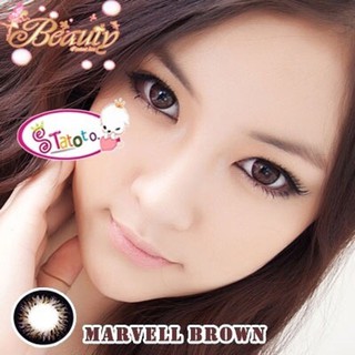 Marvell Brown TATOTO Contact Lenses คอนแทคเลนส์ #77