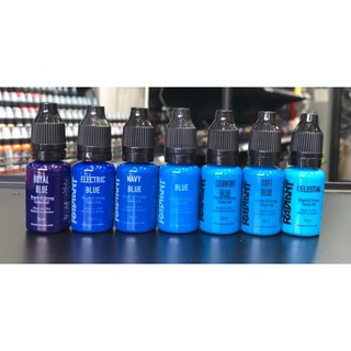 สีสักRADIANT Colors  INK  0.5oz BLUE (15 ml.) (ครึ่ง ออนซ์)สีสักแท้ นำเข้าจาก USA อุปกรณ์สัก