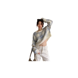 โปรโมชั่น : พร้อมส่งไม่ต้องรอพรี‼️‼️ Matty cropped sweater เสื้อครอปสเวเตอร์