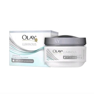 Olay White Radiance Intensive Whitening Lotion SPF15(กระปุกฝาเทา)