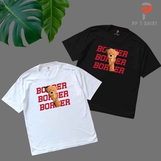 เสื้อลายหมี โอเวอร์ไซส์ หมีนอกกรอบต้องการมีอิสระ พรีเมี่ยม ดีมาก หนานุ่ม ใส่สบาย Brand’s PP