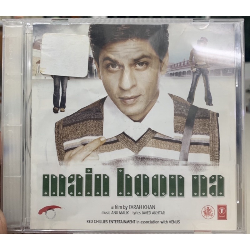 VCD เพลงอินเดีย Main hoon na ภาษาฮินดี