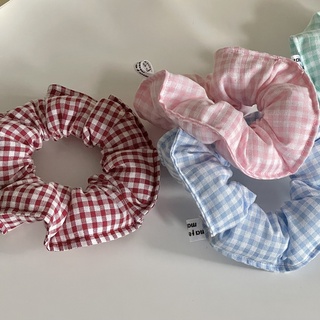 mate.made.material | FiiBii Scrunchies — (Gingham fabric)