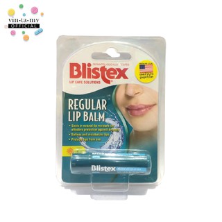 Blistex Regular lip balm SPF15 ลิปบาล์มบำรุงริมฝีปาก ครั้งที่ผลิต: 07/2019