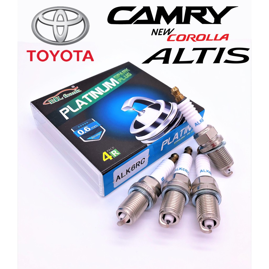 หัวเทียนเข็ม IRIDIUM ALK6RY แพ็ค 4 หัว ยี่ห้อ BTL BKR5ES  IK16 BKR5EIX-11 CITY CIVIC LANCER PAJERO COROLLA VIOS YARIS