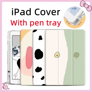 🔥พร้อมส่ง🔥 เคสไอแพด Air5  mini5 ใส่ปากกาได้ เคสไอแพดน่ารักๆ เคส ipad Gen9 10.2 เคสไอแพด gen8 case ipad mini4 Gen6