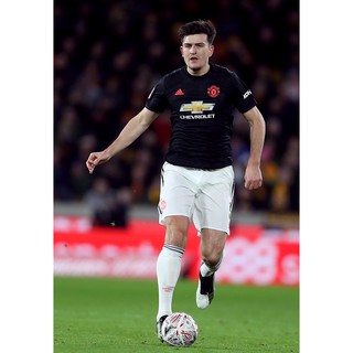 โปสเตอร์ แฮร์รี แมไกวร์ Poster Harry Maguire Manchester United MUFC แมนเชสเตอร์ยูไนเต็ด แมนยู รูปภาพ Red Devils ฟุตบอล