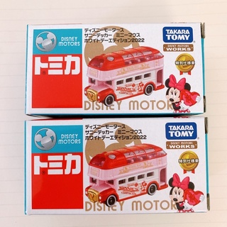 💕พร้อมส่ง💕Tomica disneymotor minnie bus