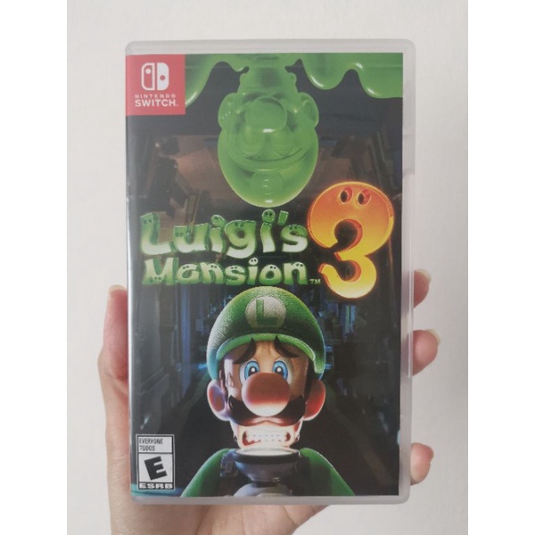 แผ่นเกมมือสอง Luigi's Mansion 3 / Nintendo Switch (รวมค่าส่งแล้ว)