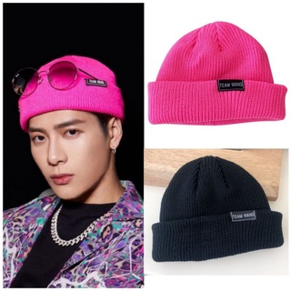 พร้อมส่ง ส่งเร็ว หมวก ทีมหวัง Team wang  JACKSON WANG GOT7 KPOP หมวกไหมพรม