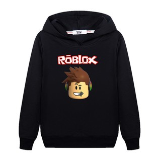 ราคาเสื้อกันหนาว มีฮู้ด ลาย ROBLOX สำหรับเด็กผู้ชาย