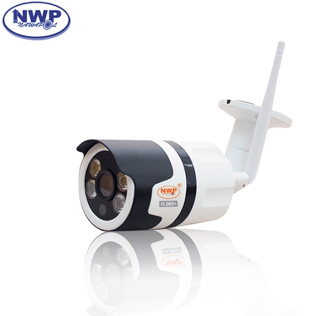 โค้ด 𝗜𝗡𝗖𝟭𝗘𝗦𝗠 ลด 𝟳𝟬.- ไม่มีขั่นต่ำ กล้องวงจรปิดไร้สาย CCTV รุ่น NWP H265+  ภาพคมชัดสูง 2.0Mega Pixels