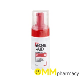 ACNE-AID FOAMING FACE WASH OIL CONTROL 100ML.แอคเน่-เอด โฟมมิ่ง เฟซ วอช ออยล์ คอนโทรล 100มล.