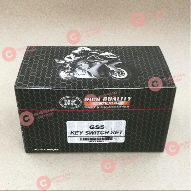 ชุดสวิตช์กุญแจ IGNITION - COMEL - GS5 (NK)