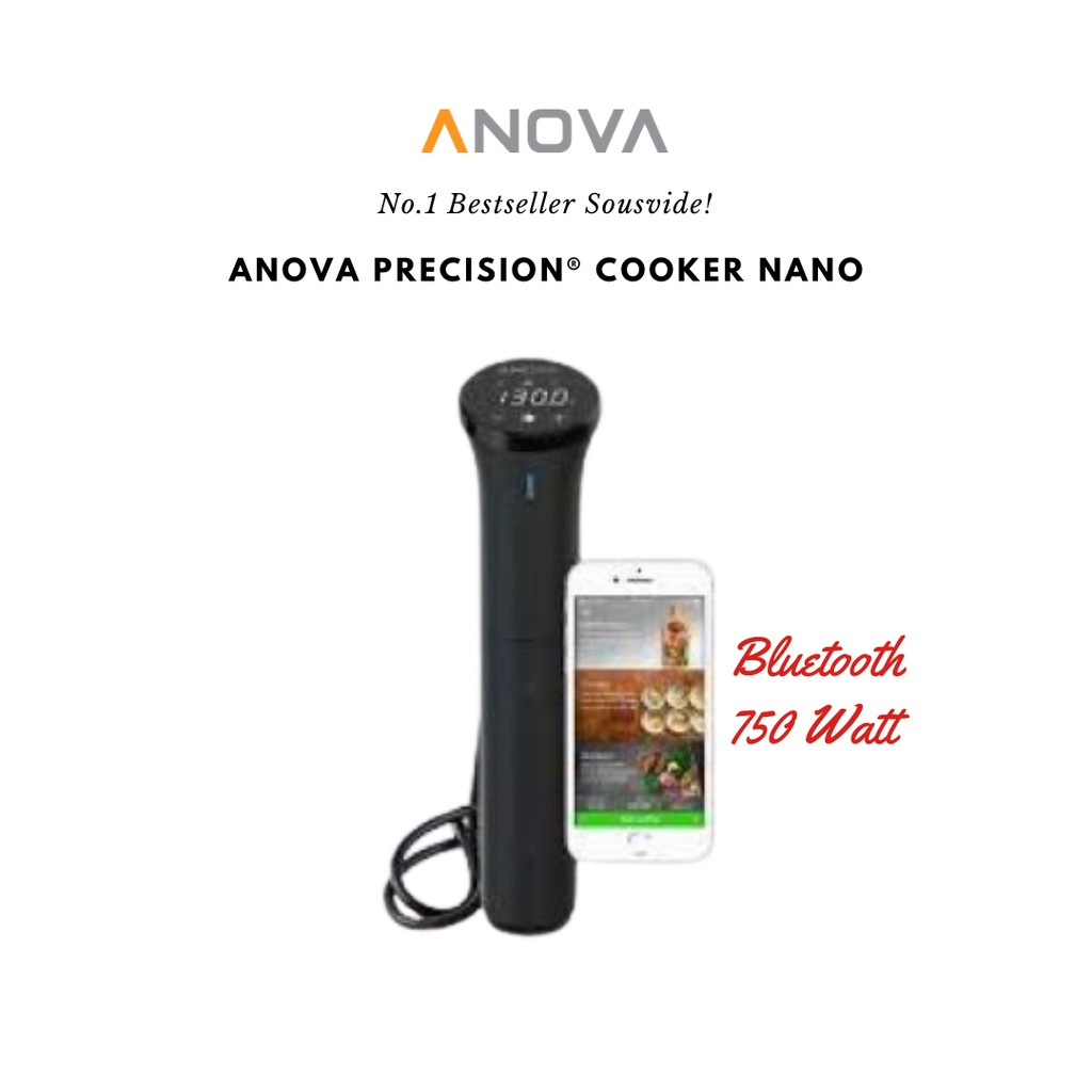 🚚 พร้อมส่ง Anova Precision Cooker Nano Sous Vide 220V เครื่องซูวี รับประกัน 1 ปี ปลั๊ก UK แถมขาปลั๊กไฟไทย
