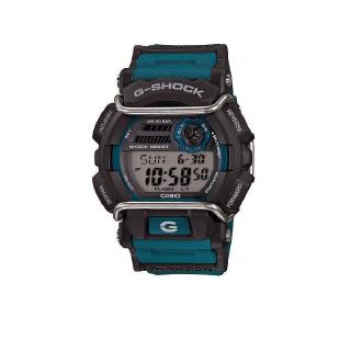 CASIO G-SHOCK Standard Mens Watch Black/Green Resin Strap รุ่น GD-400-2DR