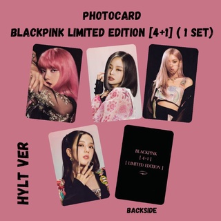 โฟโต้การ์ด BLACKPINK LIMITED EDITION [4+1] (1 ชุด)
