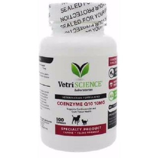 Vetri Coenzyme Q10 สุนัข-แมว คิวเทน เสริมภูมิ กันมะเร็ง บำรุงหัวใจ แข็งแรงจากภายใน USA