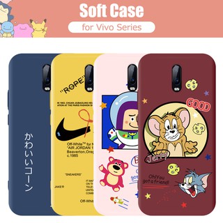 TPU Phone Case เคส Vivo Y20S V20 2021 Y31 Y12S Y20 Y51A 2020 Y1S Y11 2019 V11i Y55S S1 Pro V17 Pro Y15 Y95 Y12 V15 Y17 V9 Y91 Y55 Y55L V19 Y50 Y30 Y19 Y5S Y85 Y89 Y91i Y91C Y93 Ice Cream Mouse Casing