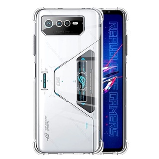 เคสโทรศัพท์มือถือแบบนิ่ม TPU ใส กันกระแทก สําหรับ Asus ROG Phone 6 5 5S Pro 3 2