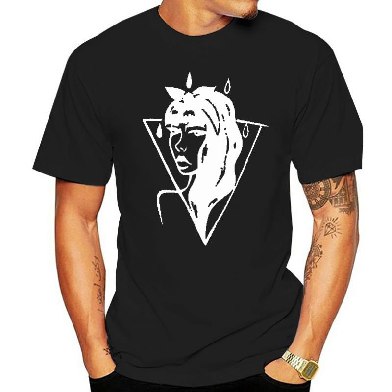 เสื้อเชิ้ตโมโนโทนลายน่ารัก Moody Pinup Girl สีดำ ส้ม ชมพู และแดง เหมาะสำหรับทั้งชายและหญิง