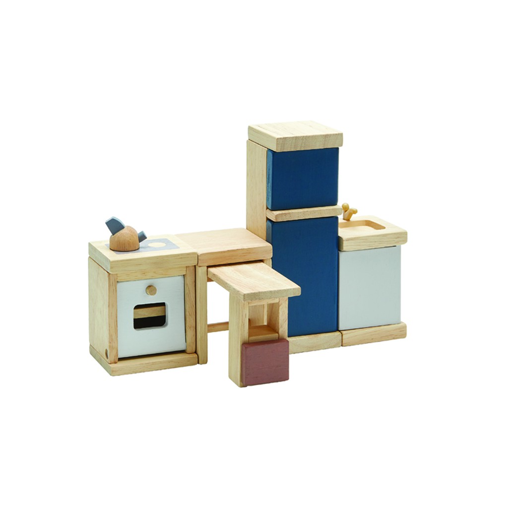 PlanToys ของเล่นไม้ 7358 Kitchen – Orchard ห้องครัว – สีออร์ชาร์ด เสริมพัฒนาการ สำหรับเด็กอายุ 3 ปี ขึ้นไป