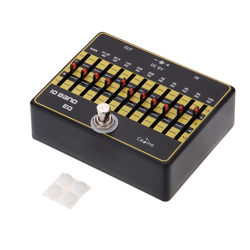 CP24 10Band EQ Equalizer True Bypass Guitar Effect Pedal with