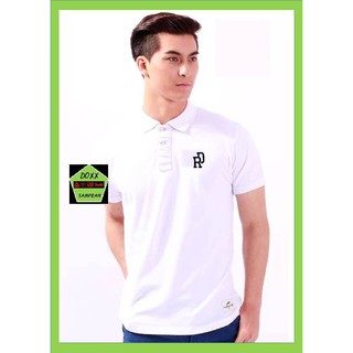 Rudedog  เสื้อ Polo  ชาย หญิง รุ่น RD สีขาว