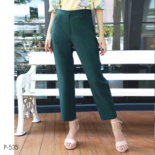 MIKIKO Pants MI-P535 สูทติ้งสเปนเด็กซ์ ขายาว IGPU22-3