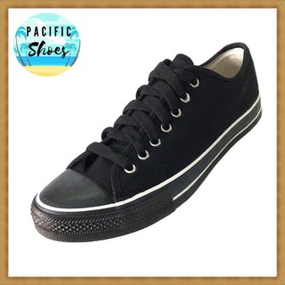 Goldcity รองเท้าผ้าใบชาย รุ่น 191 สีดำ by Pacific Shoes