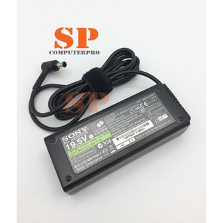 SONY Adapter  อแดปเตอร์ของแท้ SONY CS  CR EA EB EH Series  Vaio 19.5V 3.9A หัว 6.5*4.4   75W