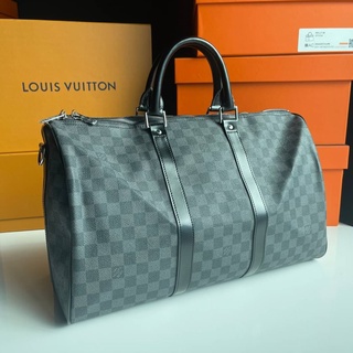 กระเป๋า LOUIS VUITTON KEEPALL 45CM 💛 งานออริสวยมากๆ หนังแท้ งานออริ