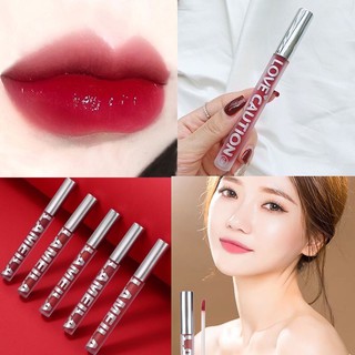 ลิปสติก สีสวย ติดทน ลิปสติกแท้แบรนด์ 6 สีLong-lasting beautiful lipstick, 6 genuine brand lipstick