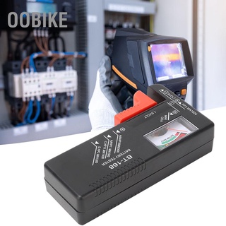 Oobike Bt-168 เครื่องทดสอบความจุแบตเตอรี่ดิจิตอลสําหรับ 1.5V Aa Aaa 9V