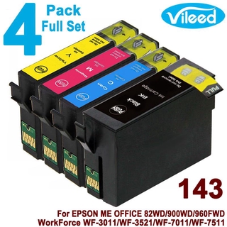 [สต็อกประเทศไทย]T1431-T1434 Compatible ink cartridges for EPSONME 82 82WD 900 900WD 940FW 960FWD WF7011 WF7511