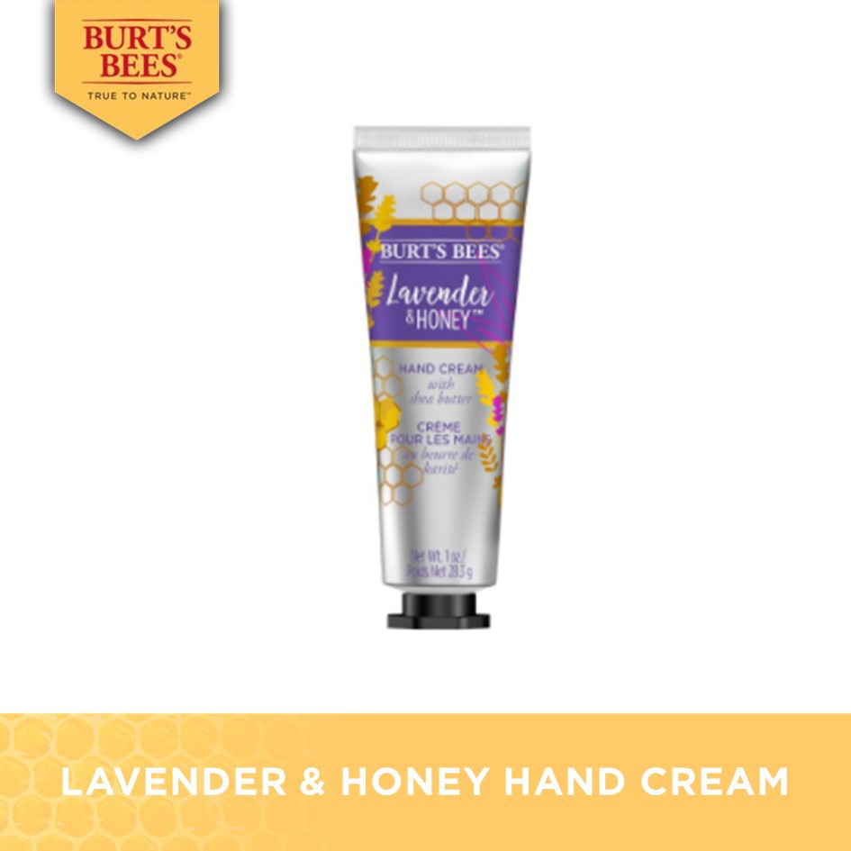 Burt's Bees LAVENDER & HONEY HAND CREAM Shopee Thailand
