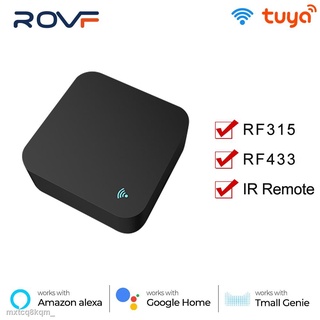 ✹ROVF Tuya Smart WiFi RF Infrared Remote Control Infrared Controller Air Conditioning TV Curtain Roller Blind Alexa Goog