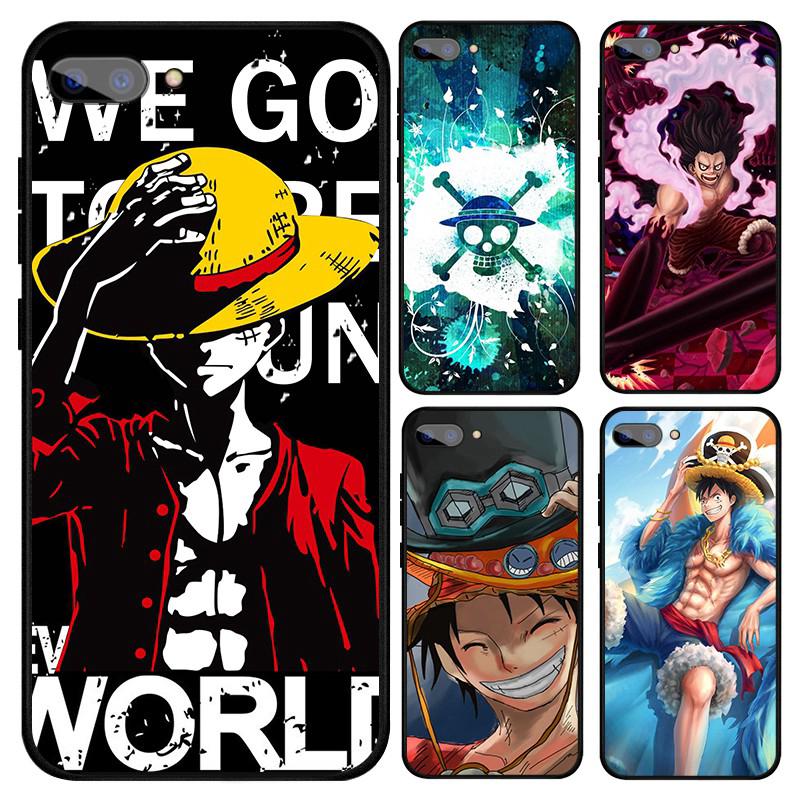 เคส HUAWEI Y6 Y7 Y6S PRO  Y7A Y6P Y9S Y9 Prime 2018 2019 มือถือสำหรับเคสโทรศัพท์มือถือลายการ์ตูนลูฟี่สําหรับ