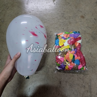 ลูกโป่งบางลาย สำหรับเล่นเกมส์ 150ใบ+ balloon for game