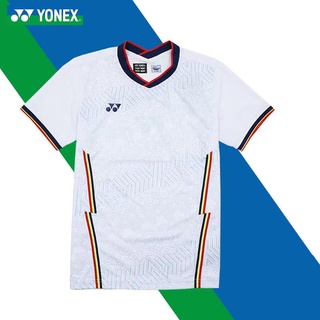 Yonex 2022 ใหม่ เสื้อผ้าแบดมินตัน แขนสั้น แบบแห้งเร็ว สําหรับผู้ชาย และผู้หญิง