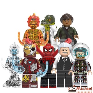 【MC】 IN STOCK Lego Spiderman Lizard Minifigures Blocks Toys