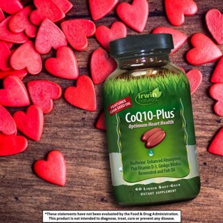 💥pre order💥🇺🇸 Irwin Naturals CoQ10-Plus, 60 Liquid Soft-Gels