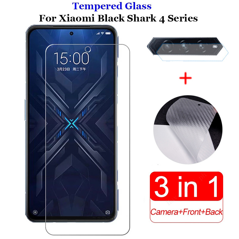 Xiaomi Black Shark 5 4 กระจกนิรภัย 9H Xiaomi Black Shark 5 RS 4 3 2 Pro Mi 10 Lite 5G POCO X3 NFC Pr