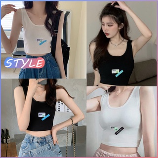 STYLE 🔥พร้อมส่ง🔥70080*เสื้อกล้ามผู้หญิง แฟชั่นเสื้อกั๊ก ผ้านุ่มนิ่มฝุดๆ แฟชั่นสไตร์เกาหลี เสื้อผ้าวัยรุ่นแฟชั่น