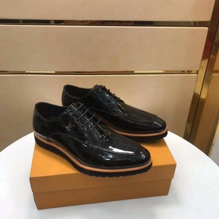 NEW LOUIS VUITTON VENDOME DERBY BUCKLES SHOES