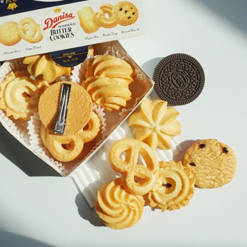 Cookies กิ๊บติดผมแฟชั่น กิ๊บติดผมรูปอาหารน่ารัก อุปกรณ์เสริมผมสําหรับผู้หญิง