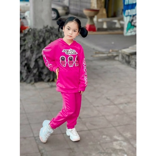 tpชุดเด็ก เซท Squid game