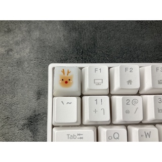 keycap คีแคปนุ้งกวางเรนเดีย คริสมาส คีบอร์ด