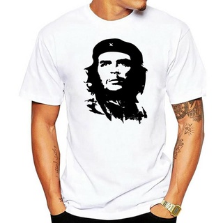 เสื้อยืดผ้าฝ้าย เสื้อยืด พิมพ์ลาย Che Guevara SCREEN PRINTED สไตล์เรโทร สําหรับผู้ชาย S-3XL